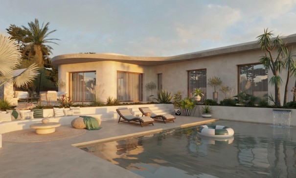 Vrijstaande Villa - Nouvelle construction - San Fulgencio - La Escuera