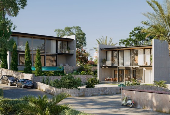 Willa wolnostojąca - Nowa konstrukcja -
        Calpe - NB-98039