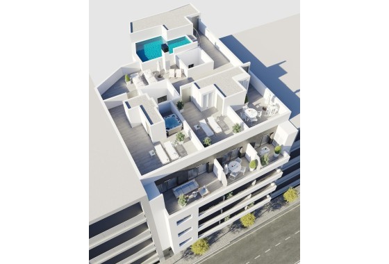 Wohnung / Apartment - New Build - Torrevieja - Center