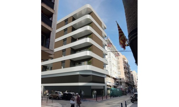 Wohnung Appartement - New Build - Santa Pola - pueblo