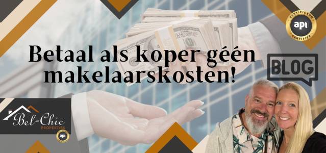 Betaal als koper géén makelaarskosten!