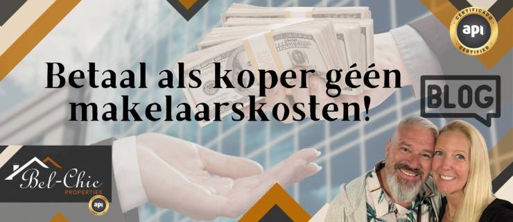 Betaal als koper géén makelaarskosten!