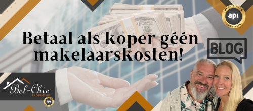 Betaal als koper géén makelaarskosten!