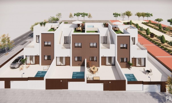 New Build - Stadthaus -
Pilar de la Horadada - Zona Pueblo