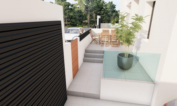 Nybyggd - Fristående villa -
Daya Nueva - pueblo