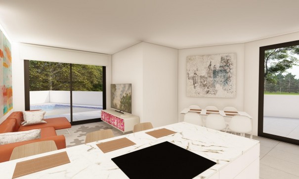 Nybyggd - Fristående villa -
Daya Nueva - pueblo