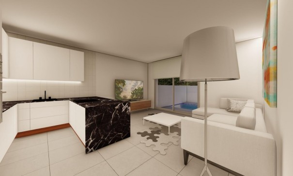 Nybyggd - Fristående villa -
Daya Nueva - pueblo