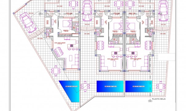 Nybyggd - Fristående villa -
Daya Nueva - pueblo