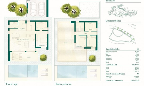 New Build - Detached Villa -
Fuente Álamo - Hacienda del Alamo