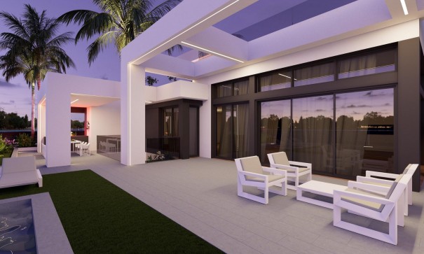 New Build - Detached Villa -
Los Alcazares - Santa Rosalia Lake and Life Resort