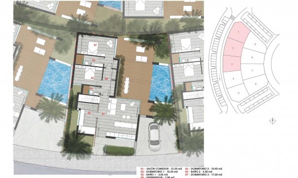 Nybyggd - Fristående villa -
Torre Pacheco - El Alba