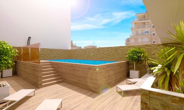 Nouvelle construction - Appartement -
Torrevieja - Center