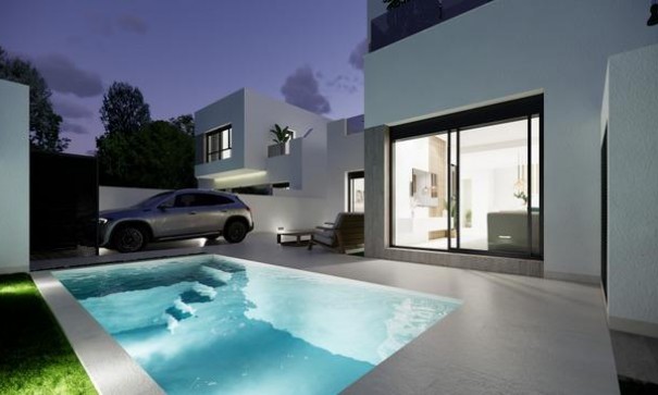 Nybyggeri - Fritliggende villa -
San Fulgencio - Polideportivo