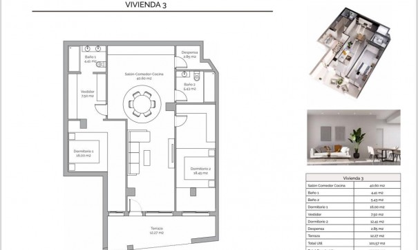 New Build - Apartment Flat -
Torrevieja - Playa del Cura