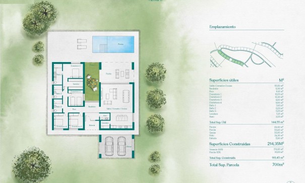 New Build - Detached Villa -
Fuente Álamo - Hacienda del Alamo