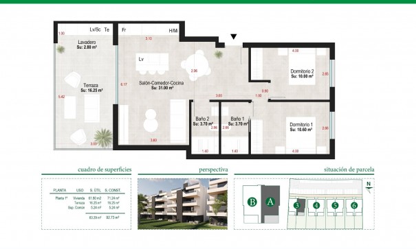 New Build - Apartment Flat -
Alhama de Murcia - CONDADO DE ALHAMA GOLF RESORT