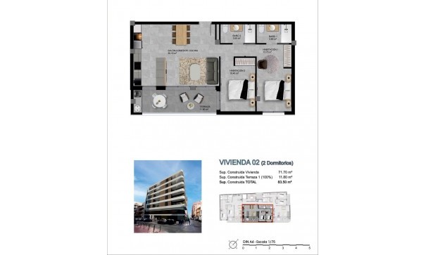 Nouvelle construction - Appartement -
Santa Pola - pueblo