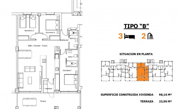 Nouvelle construction - Appartement -
San Miguel de Salinas - Pueblo 9