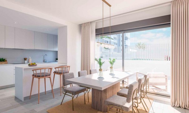 Nouvelle construction - Apartement Flat -
Alicante - PAU 1