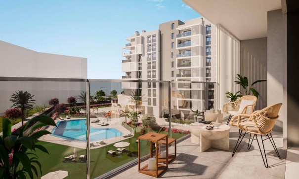 Nouvelle construction - Apartement Flat -
Alicante - PAU 1