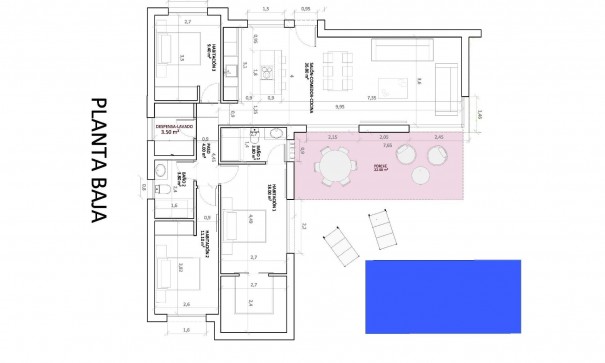 Obra Nueva - Chalet Independiente -
Monforte del Cid - La Capitana
