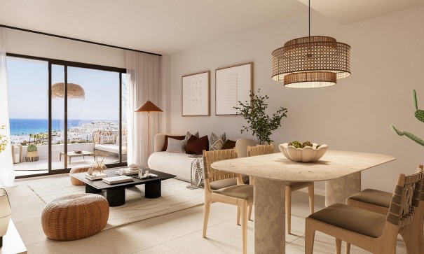 Nybyggeri - Bungalow på øverste etage -
Mojacar - Playa Macenas (Mojácar)