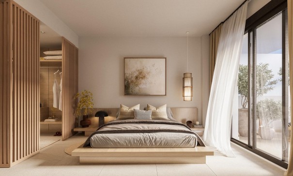 Nybyggeri - Bungalow på øverste etage -
Mojacar - Playa Macenas (Mojácar)