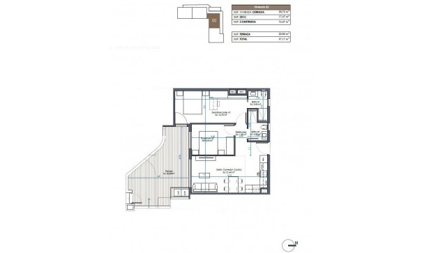 Nybyggd - Lägenhet lägenhet -
Guardamar del Segura - Camino del Puerto