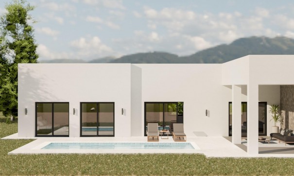 Nybyggd - Fristående villa -
Pinoso - Campo