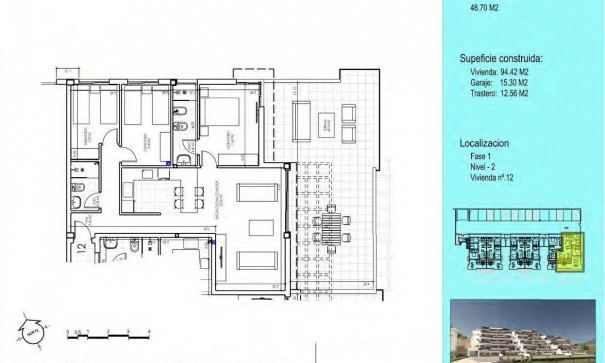 Nybyggd - Lägenhet lägenhet -
Vera - Vera playa