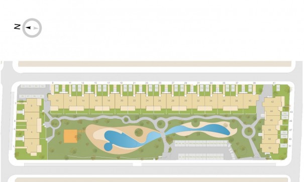 New Build - Wohnung Appartement -
Orihuela - Vistabella Golf