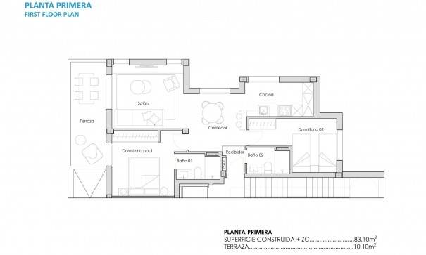 New Build - Apartment Flat -
Torre Pacheco - Santa Rosalia Lake And Life Resort
