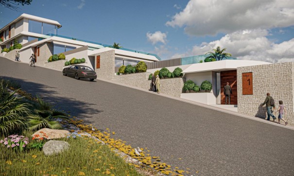 Nybyggd - Fristående villa -
Calpe - Mascarat