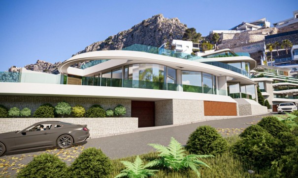Nybyggd - Fristående villa -
Calpe - Mascarat