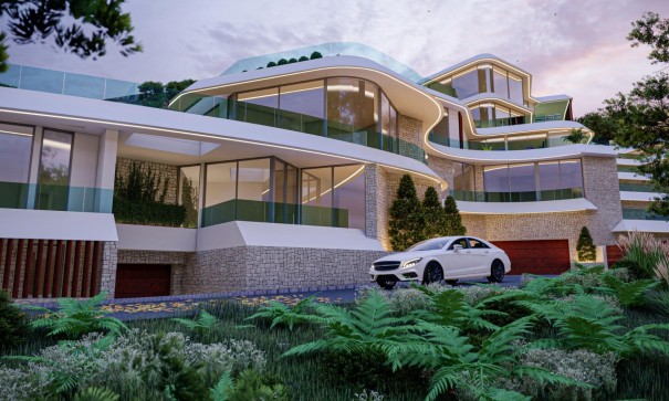 Nybyggd - Fristående villa -
Calpe - Mascarat