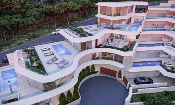 Nybyggd - Fristående villa -
Calpe - Mascarat