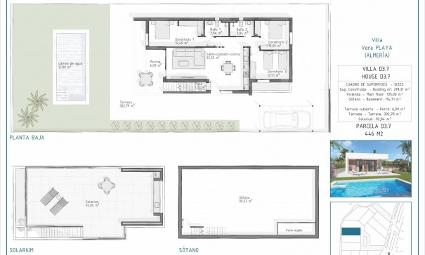 New Build - Detached Villa -
Vera - Pueblo Salinas