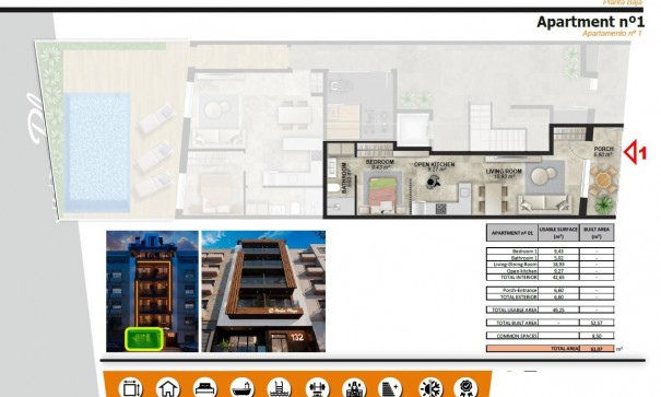 New Build - Apartment Flat -
Torrevieja - Playa de El Cura