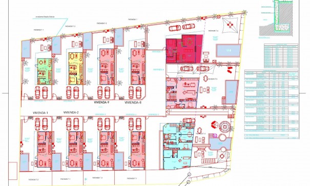 Nowa konstrukcja - Willa wolnostojąca -
Puerto de mazarron - El Alamillo