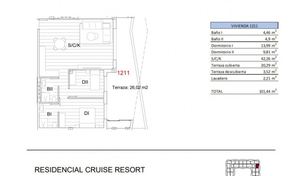 Herverkoop - Apartement Flat -
San Miguel de Salinas