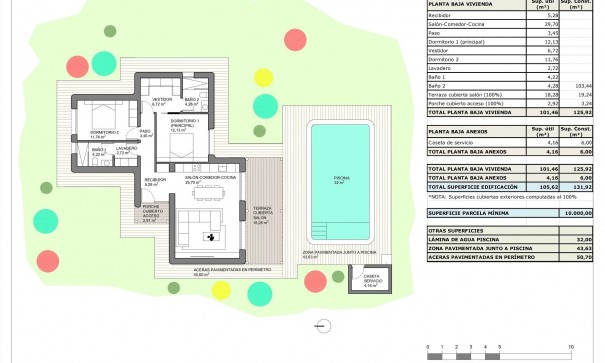 New Build - Freistehende Villa -
Pinoso - Rodriguillo