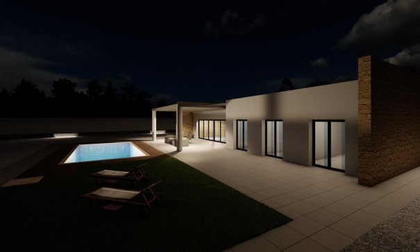 Nybyggd - Fristående villa -
Pinoso