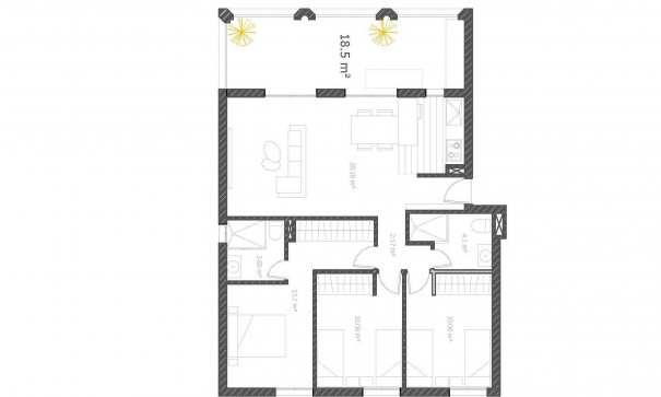 New Build - Apartment Flat -
Villajoyosa - Cala Mallaeta