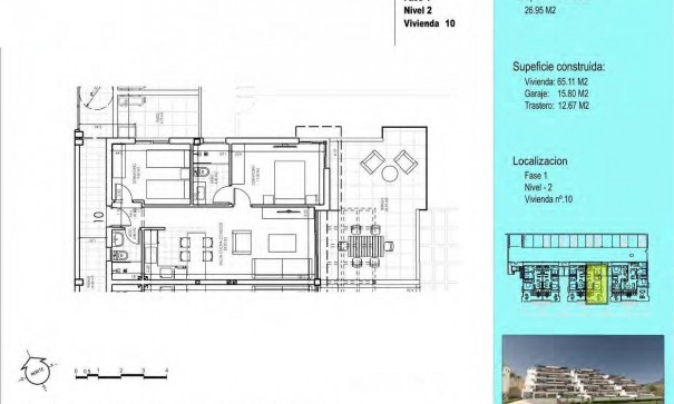 Nybyggd - Lägenhet lägenhet -
Vera - Vera playa