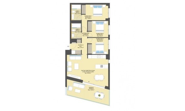 New Build - Apartment Flat -
Orihuela Costa - Campoamor