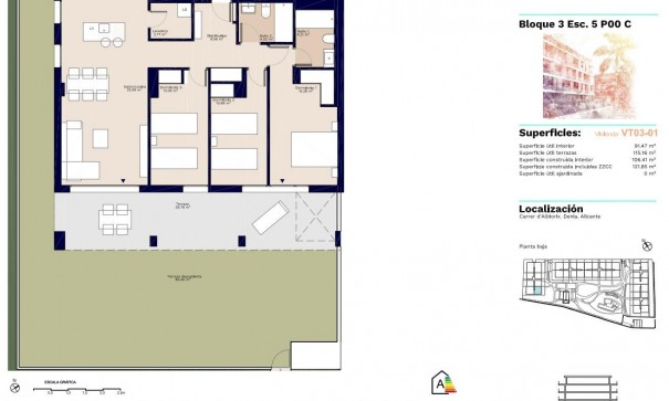 Obra Nueva - Apartamento piso -
Denia - Puerto Denia