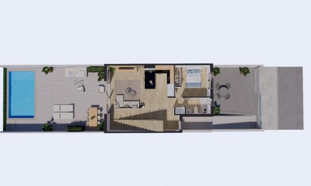 Nybyggd - Radhus -
Los Alcazares - Serena Golf