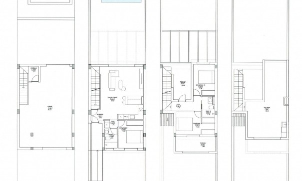 Nybyggd - Radhus -
Los Alcazares - Serena Golf