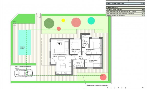 Nybyggd - Fristående villa -
Hondón de las Nieves - Urbaniz. La Montañosa