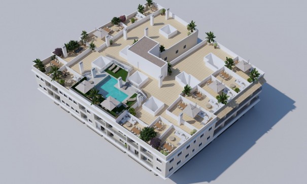 New Build - Apartment Flat -
Algorfa - Pueblo
